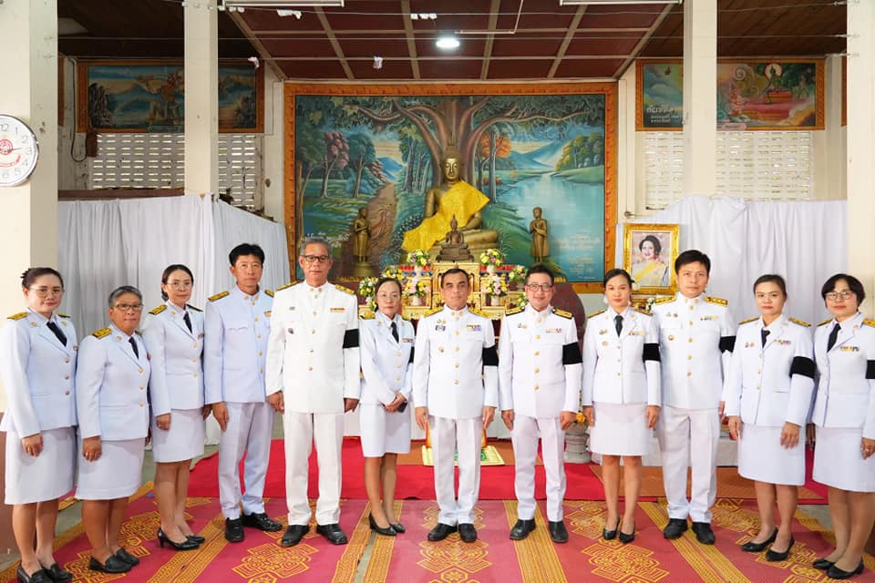 ร่วมพิธีบำเพ็ญกุศลสัตตมวาร (ครบ 7 วัน) ถวายพระราชกุศล สมเด็จพระนางเจ้าสิริกิติ์ พระบรมราชินีนาถ พระบรมราชชนนีพันปีหลวง