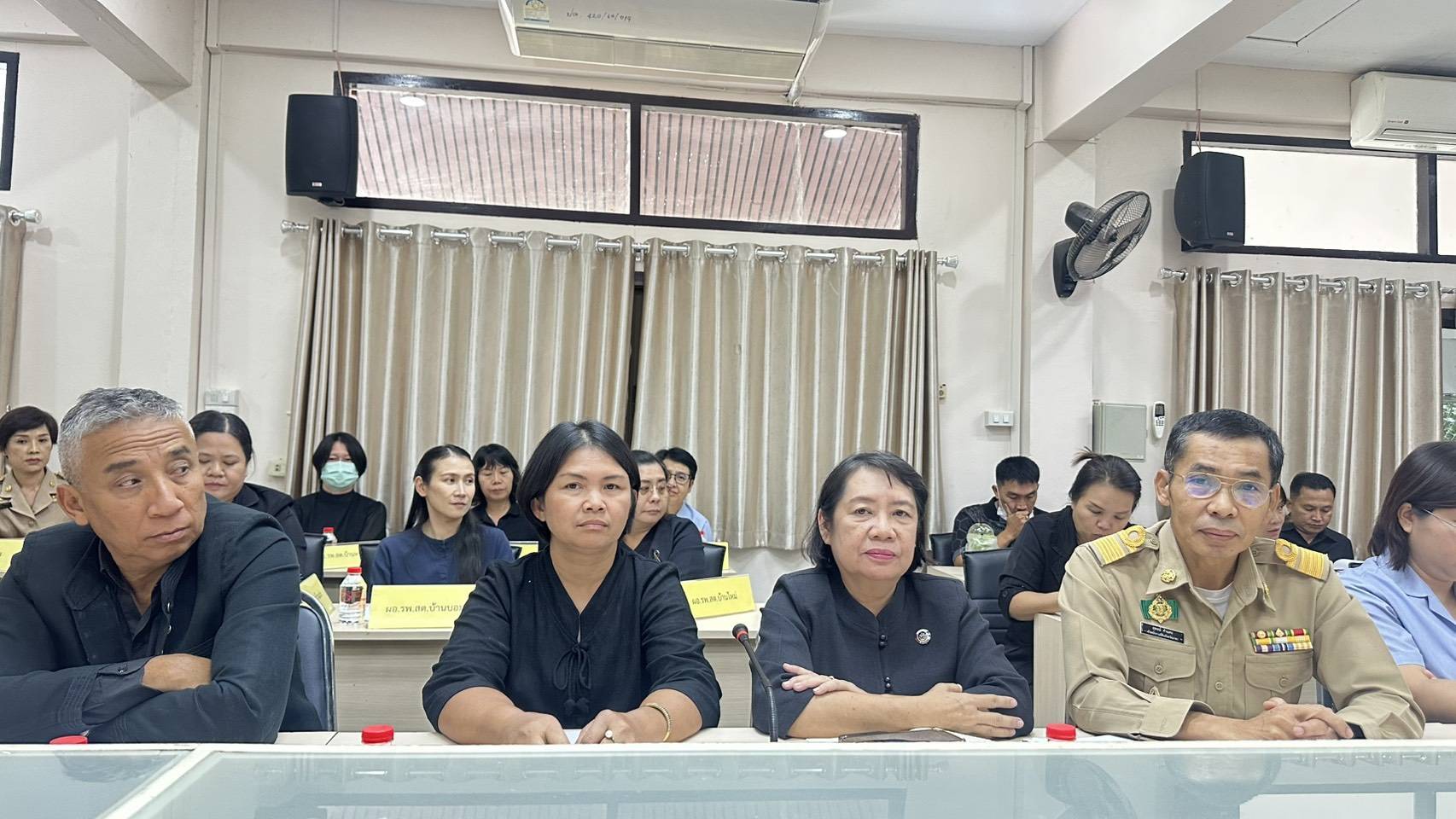 การประชุมหัวหน้าส่วนราชการอำเภอแม่ทะ